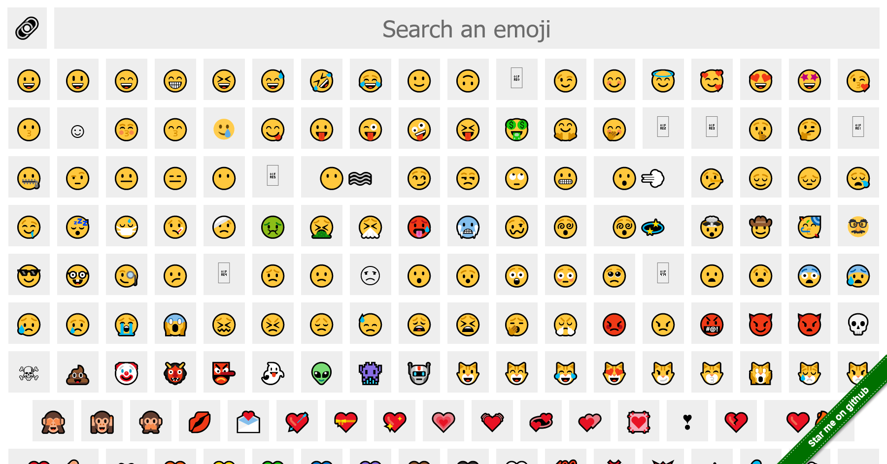 Unicode Emoji Search Engine